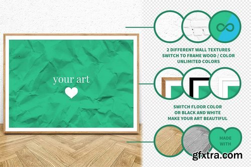 CM - Wood Frame Mockup 2 (Landscape) 2063973