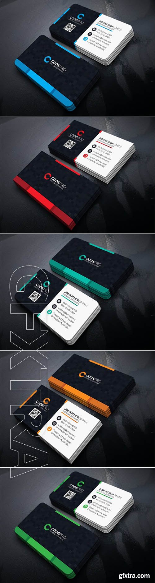 CreativeMarket - Minimal Business Card 2161261