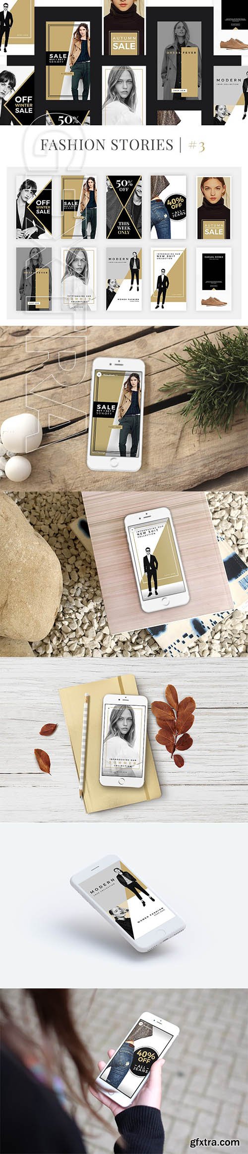 CreativeMarket - Fashion Instagram Stories V3 2161311