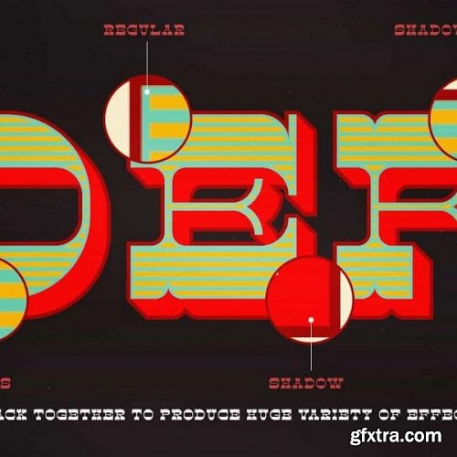 Circus Freak Chromatic Font