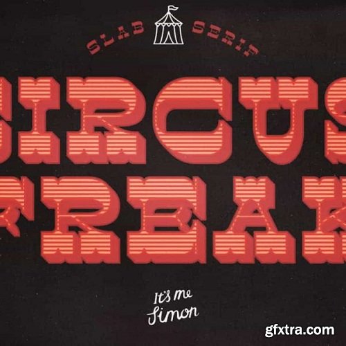 Circus Freak Chromatic Font