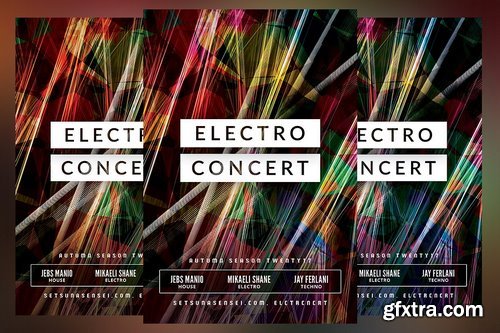 CM - Electro Concert Flyer 1465573