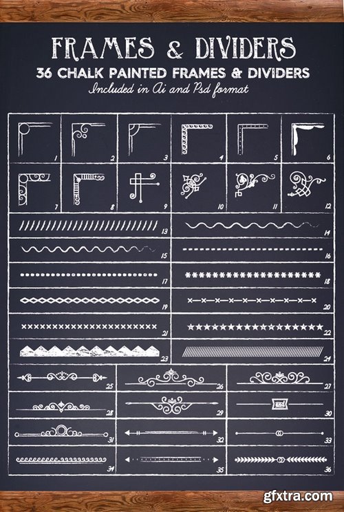 CM - Chalkboard Lettering Project Kit 1898148