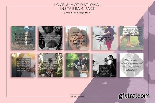 CM - 30 Love Quote Instagram Pack 2148724