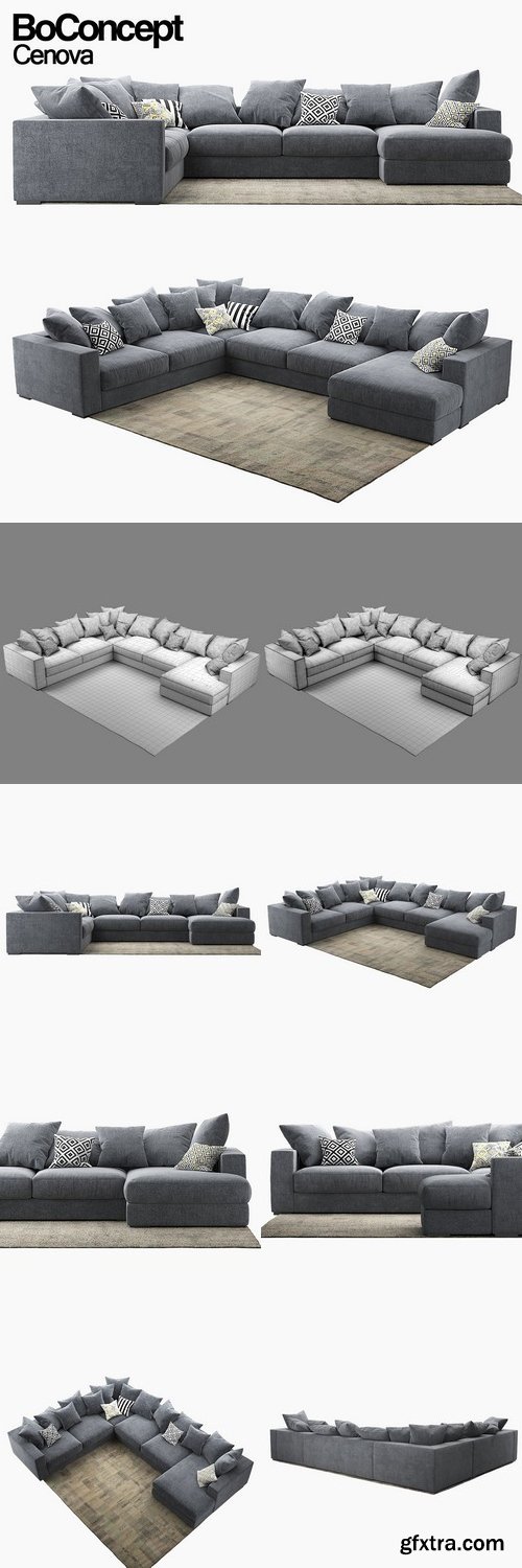 CM - sofa BoConcept Cenova IN52 1419513