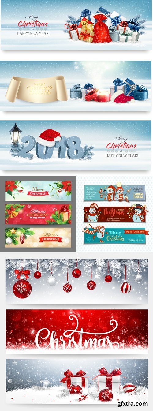 Vectors - Creative Christmas Banners 2