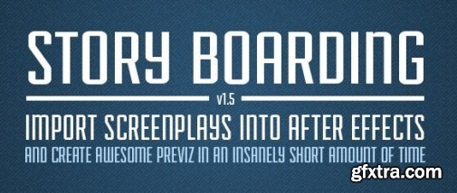Story Boarding 1.5 for After Effects