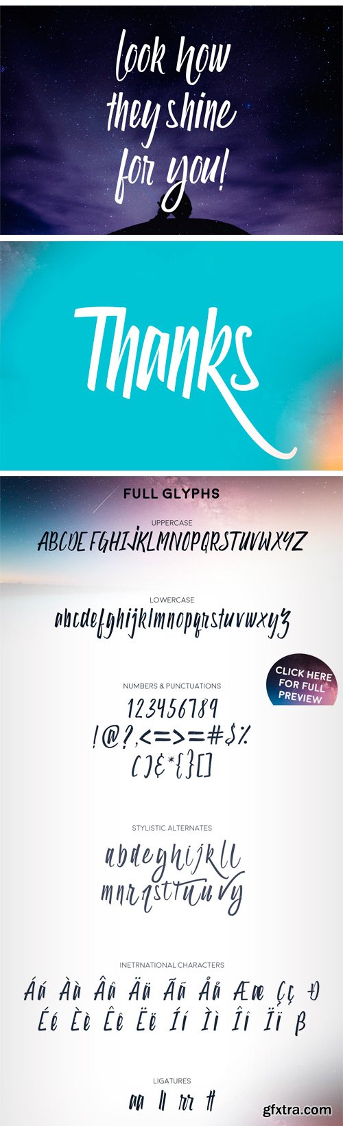 CM - Star Tail Script Font 2148254