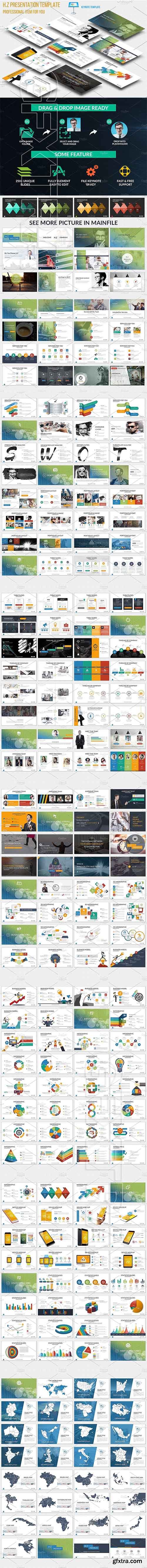 CreativeMarket - HZ Keynote Presentation Template 2172299