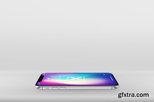 Phone X Realistic Mock-Ups