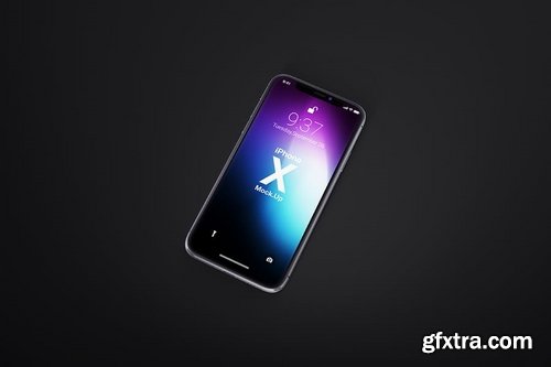 Phone X Realistic Mock-Ups