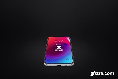 Phone X Realistic Mock-Ups