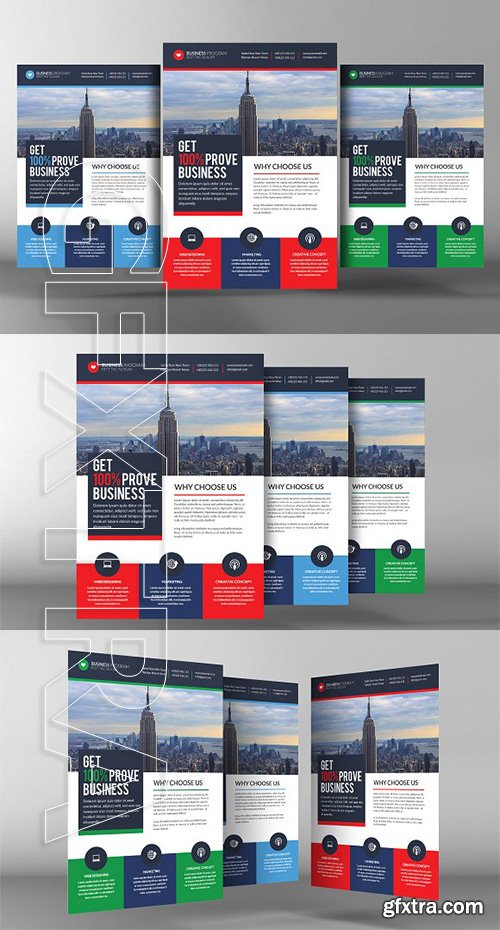 CreativeMarket - Corporate Flyer For Business 2172285