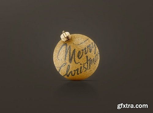 GraphicRiver - Christmas Ball Mockup 2 21161472