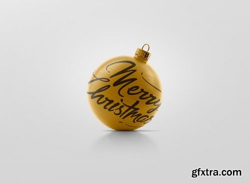 Download Graphicriver Christmas Ball Mockup 2 21161472 Gfxtra PSD Mockup Templates