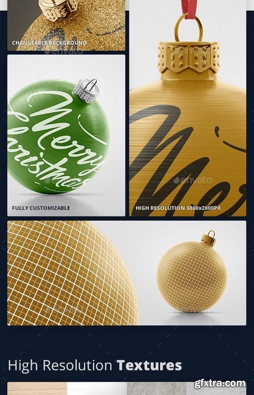 GraphicRiver - Christmas Ball Mockup 2 21161472