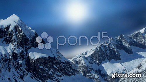 Pond5 - Snow Mountain Panorama. Winter Time. Season. Nature Landscape 37127935