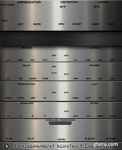 Global Audio Tools Transparent KONTAKT