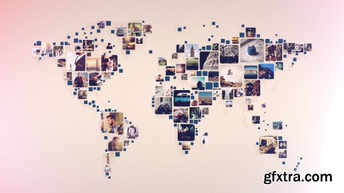 Videohive World Photos Slideshow 13560398