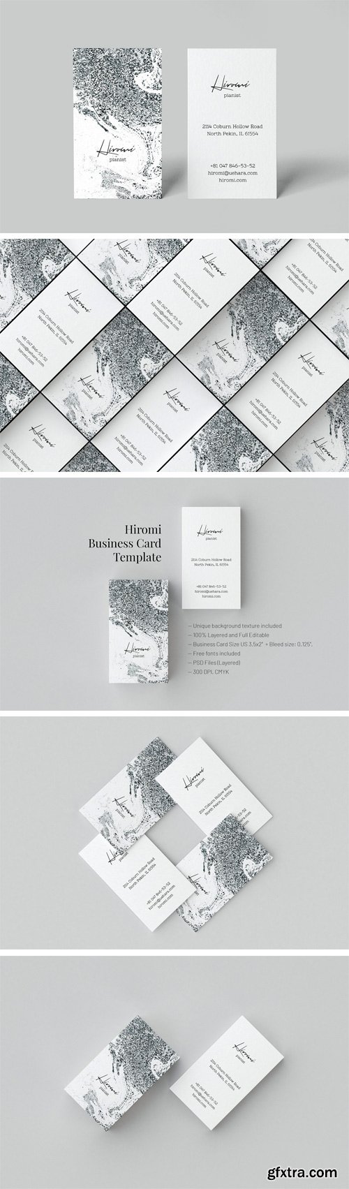 CM - Hiromi. Business Card Template 2165556