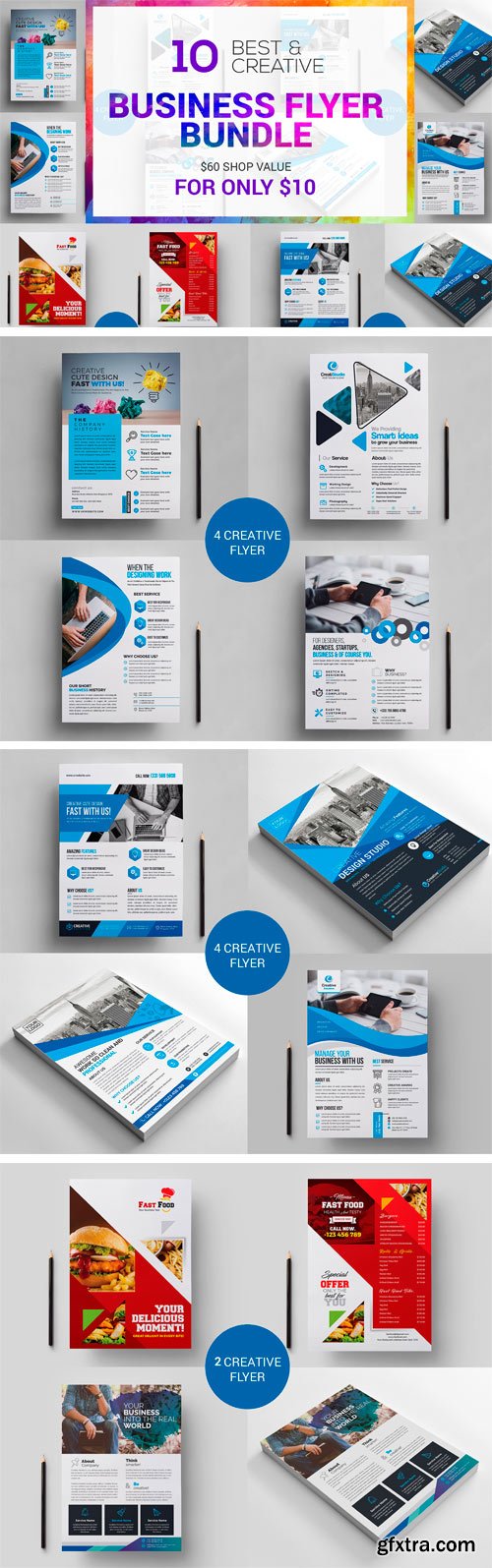 CM - 10 Business Flyer Bundle 2113081