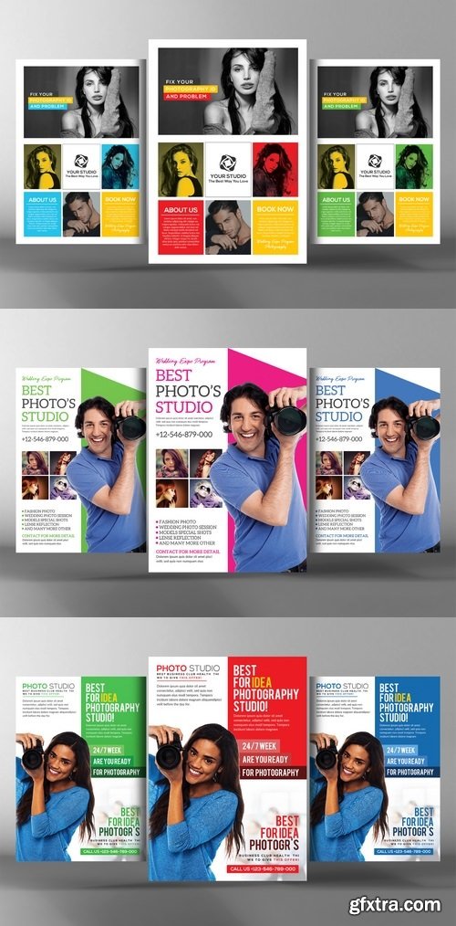 3 Photography Flyers Bundle