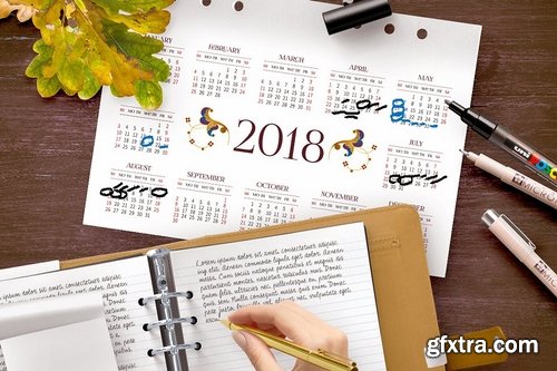 CM - 2018 Templates of Calendars Vol 2 1945995