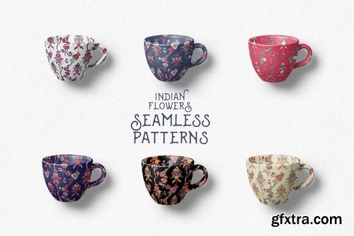 Indian Flowers Patterns