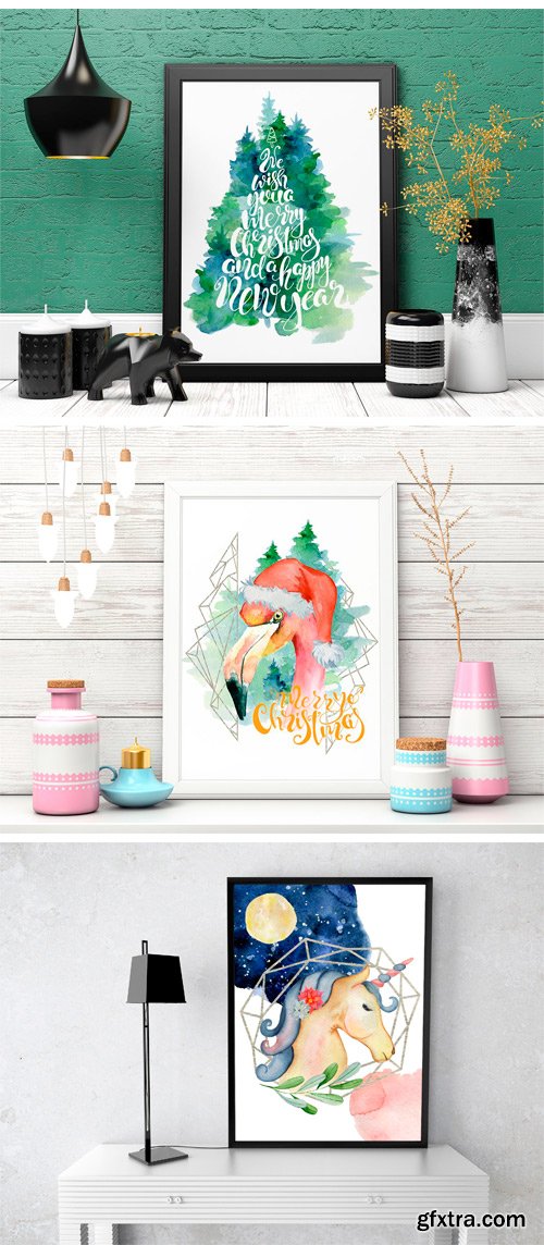 CM - Christmas Watercolor Cards Vol.3 2084661