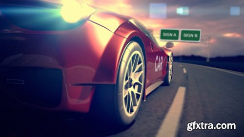 Videohive Car Racing Reveal 20157855