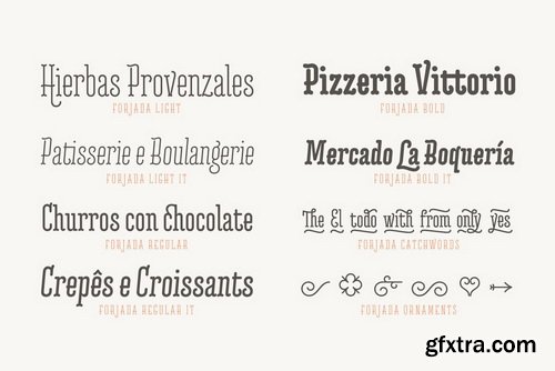 Forjada Font Family