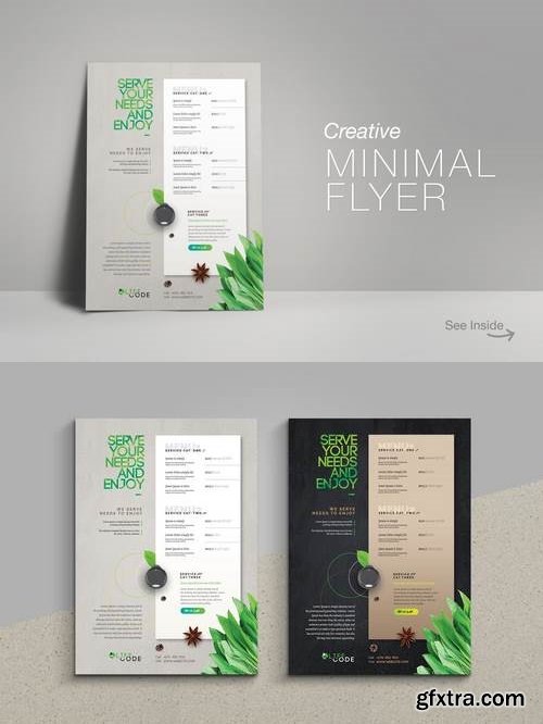 Creative Minimal Flyer