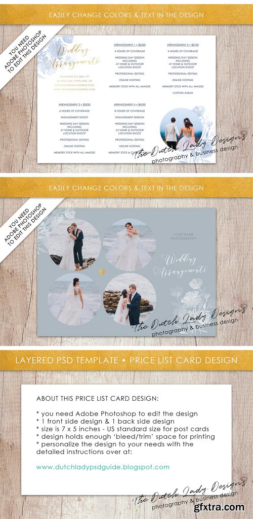 CM - PSD Photo Price Card Template #11 2164337