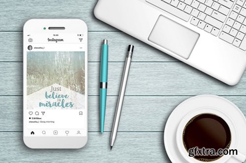 CreativeMarket Instagram Winter Pack 2118885