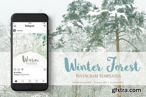 CreativeMarket Instagram Winter Pack 2118885