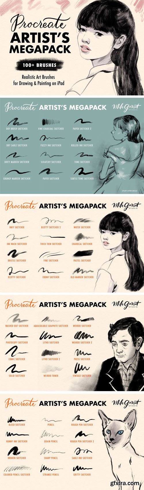 CM - Procreate Brushes: Artist\'s Megapack 2111100