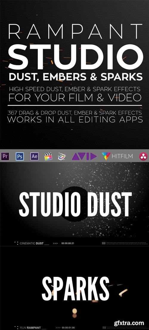 Rampant Design Tools - Studio Dust, Embers & Sparks