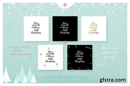 CreativeMarket Holiday Quote Bundle 2118470