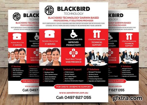 CreativeMarket Corporate Business Flyer 2117974