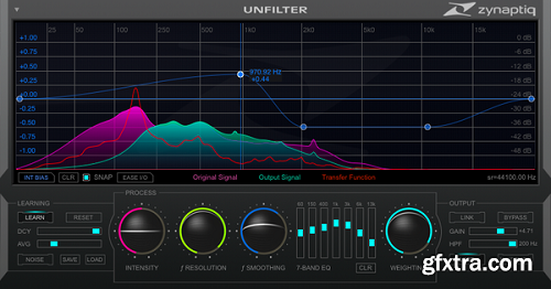 Zynaptiq UNFILTER v1.3.2