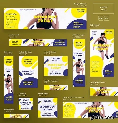 CreativeMarket Mega Bundle | Workout 2117886