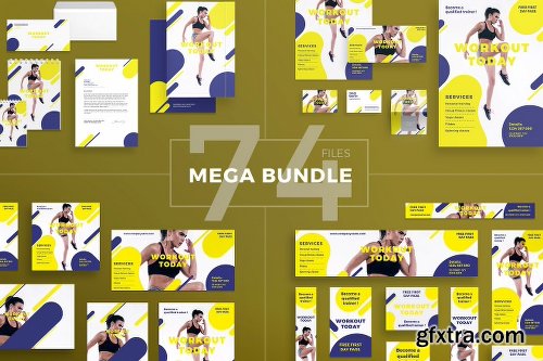 CreativeMarket Mega Bundle | Workout 2117886