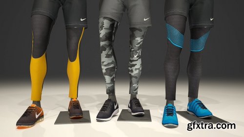 CreativeMarket Male Mannequin Nike Pack 1 2123419