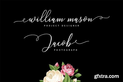 CreativeMarket Aerials Script Font 2117181