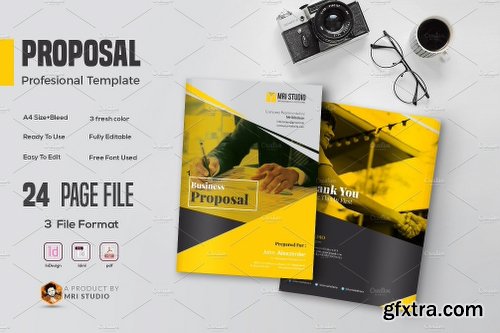 CreativeMarket Creative Proposal Template 1976422