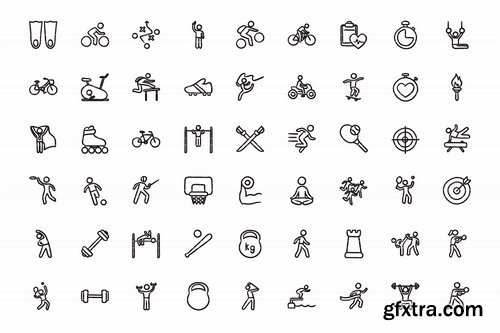 CM - Hand drawn vector doodle icon set 1961606