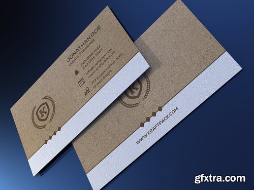 CM - Kraft Paper Business Card Bundle 1945304