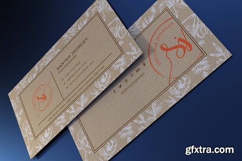 CM - Kraft Paper Business Card Bundle 1945304