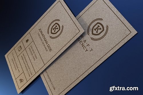 CM - Kraft Paper Business Card Bundle 1945304