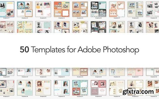 Photo Album Templates for Photoshop v2.0 (macOS)